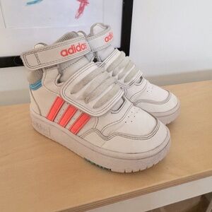 Adidas Kids Shoes - White and Pink
